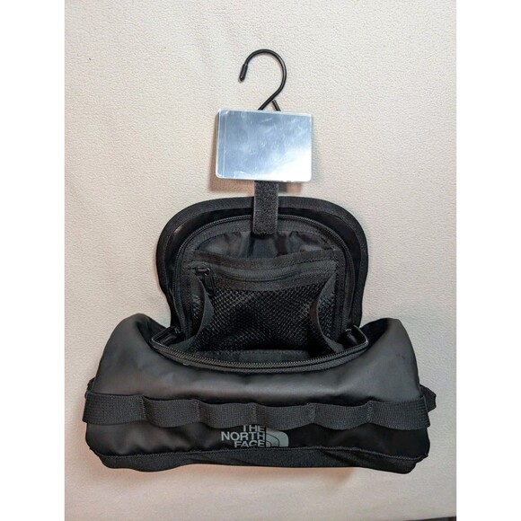 The North Face Base Camp Travel Black Small Toiletry Bag Canister Water-Resist - Picture 3 of 6